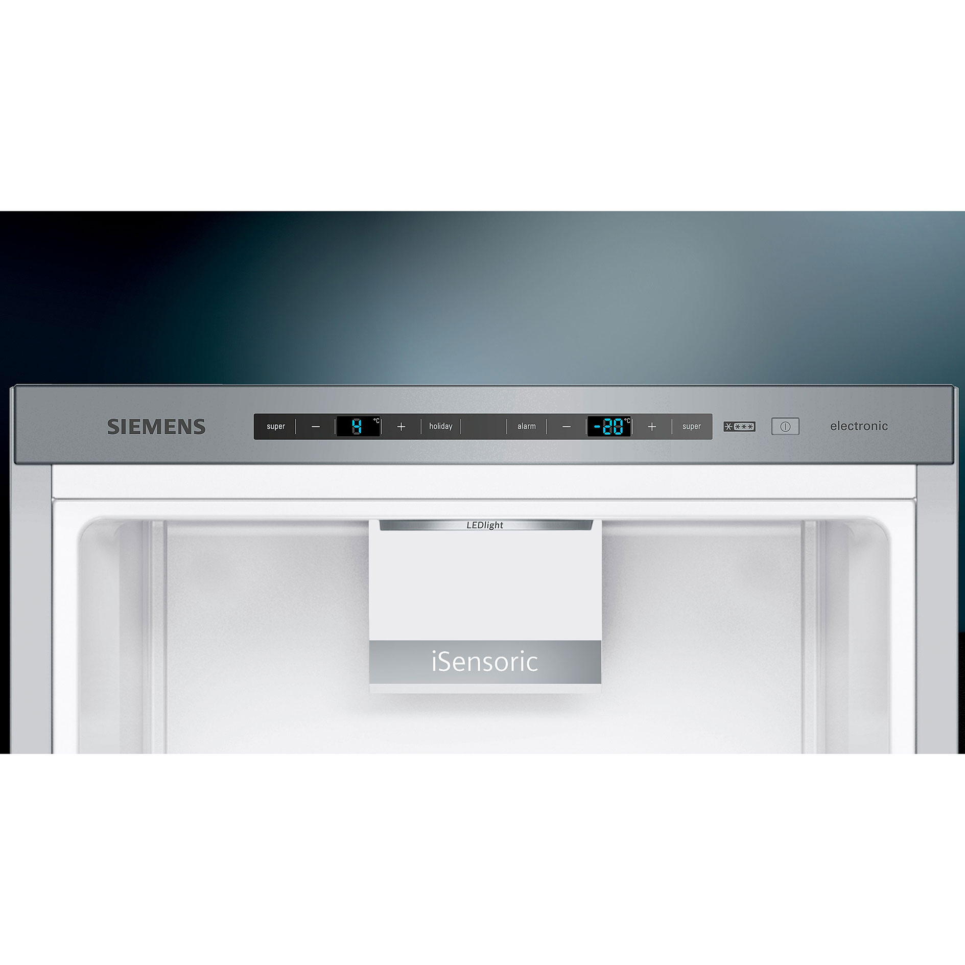 SIEMENS Kühl-Gefrierkombination KG36EALCA - Edelstahl - C