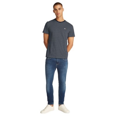 Tee-shirt à manches courtes homme Tjm Slim Stripe TOMMY HILFIGER