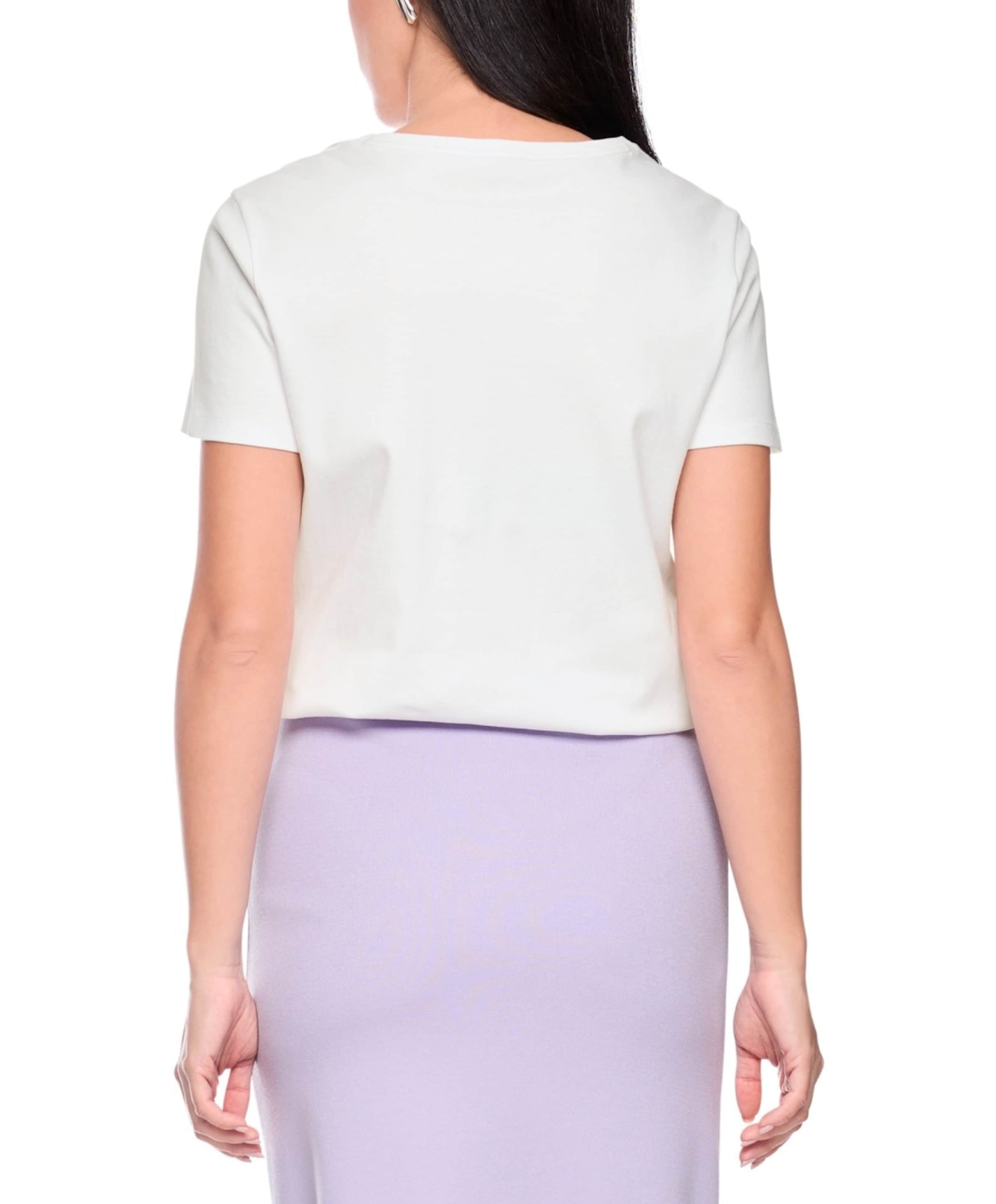 Marc Cain Dames T-shirt wit