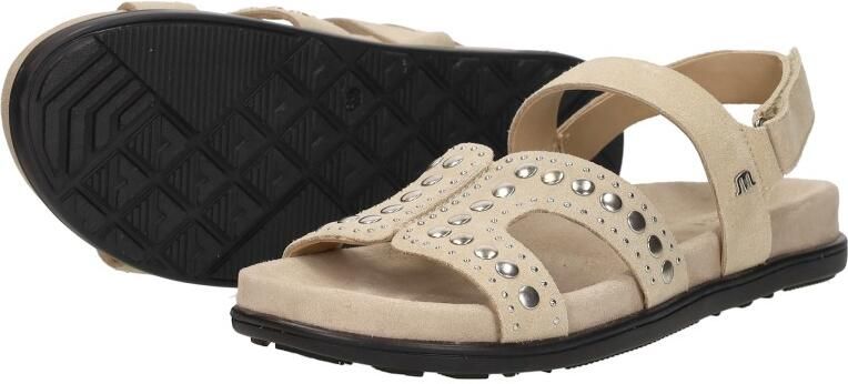 Maruti Elora Suede U00 Sandalen Beige Suede Dames Beige
