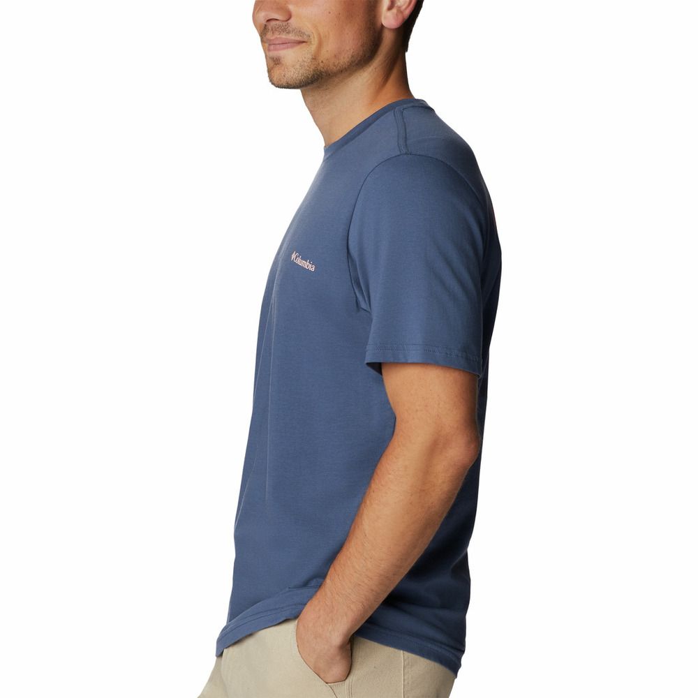 Columbia RAPID RIDGE™ - Tee-shirt Homme dk mountain/na