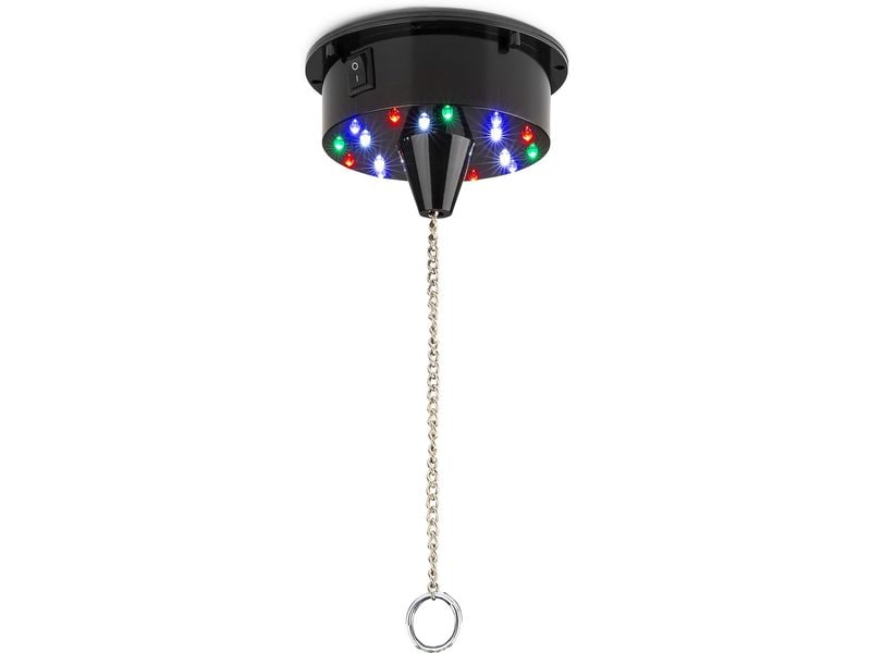 Fuzzix Spiegelkugel MB20 ml Spiegelkugel 20 cm mit Motor und LED