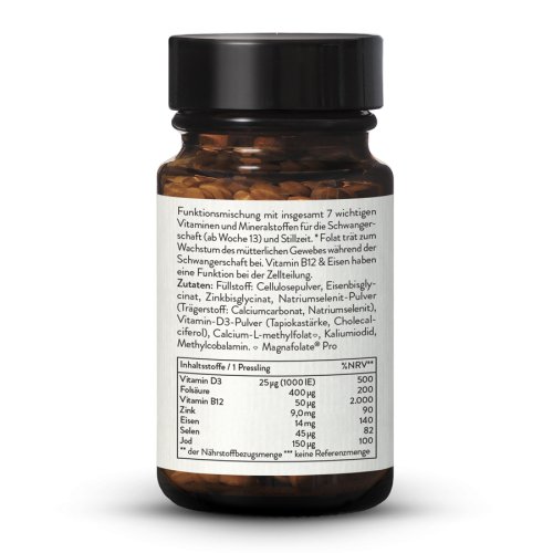 Sunday Natural Products  Schwangerschaft & Stillzeit Prenatal II