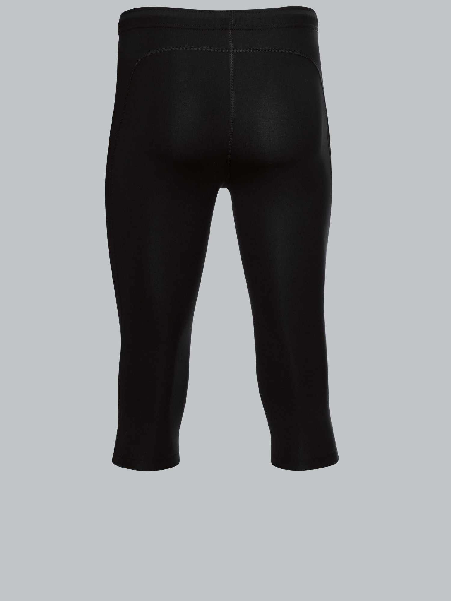 Kurze Sportleggings mit SeitentascheSchwarz
