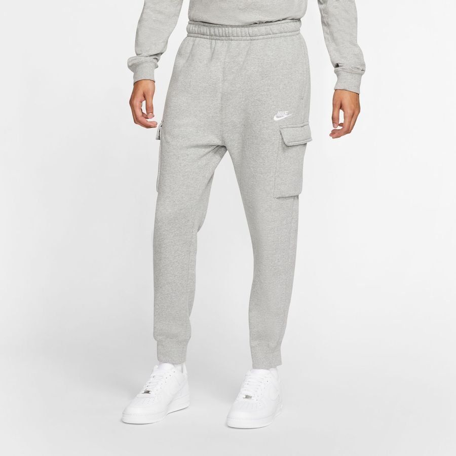 Nike Pantalon Cargo NSW Club - Gris/Argenté/Blanc