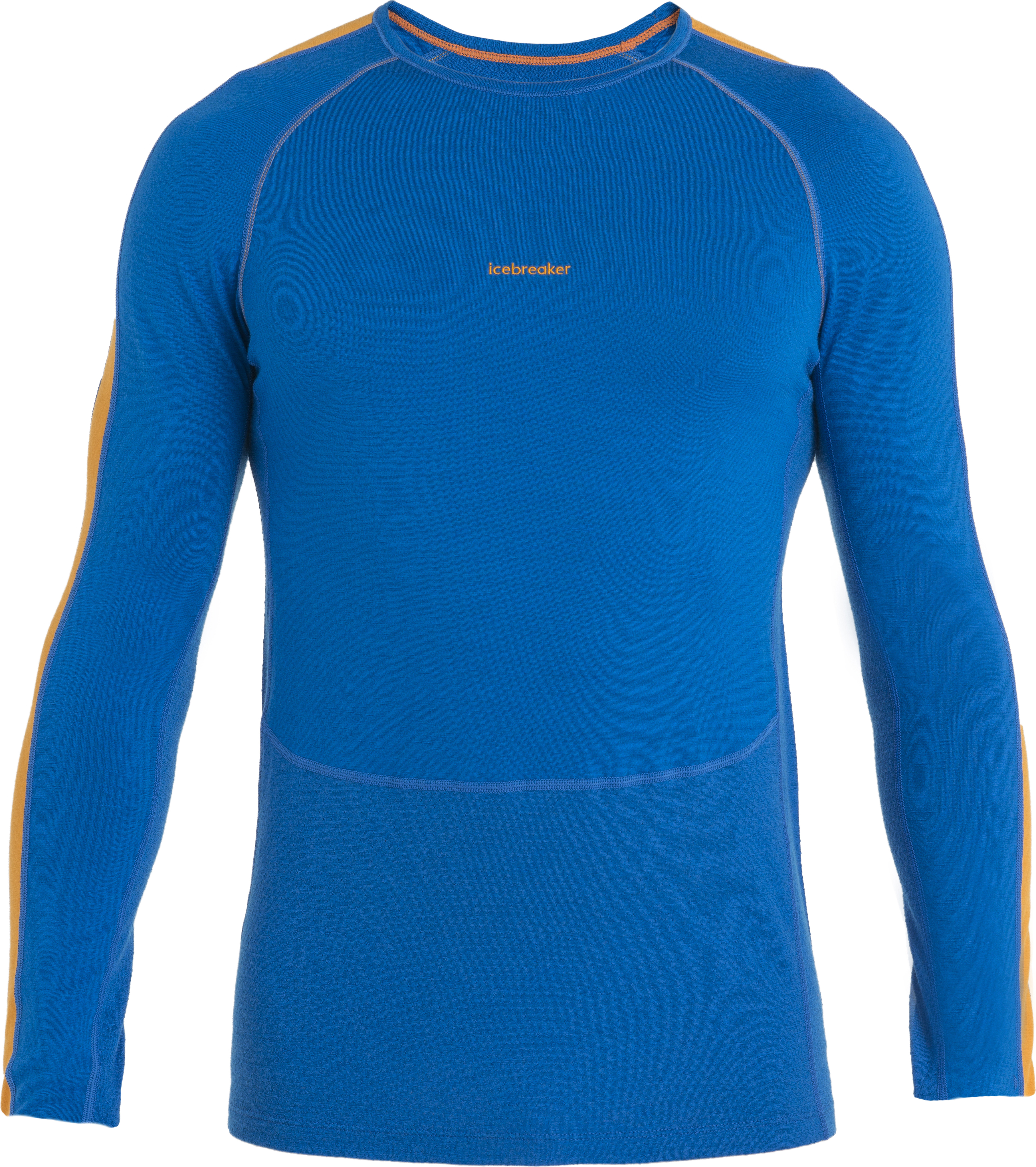 200 ZoneKnit Merino LS Crewe Thermal Top Herre Lazurite/Solar/Cb
