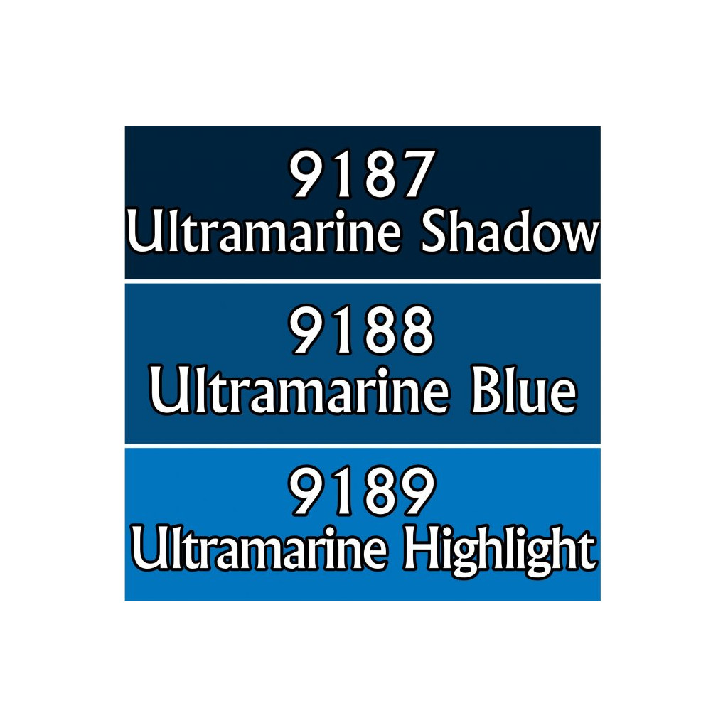 Reaper Master Series Paints Triads: Ultramarine Blues