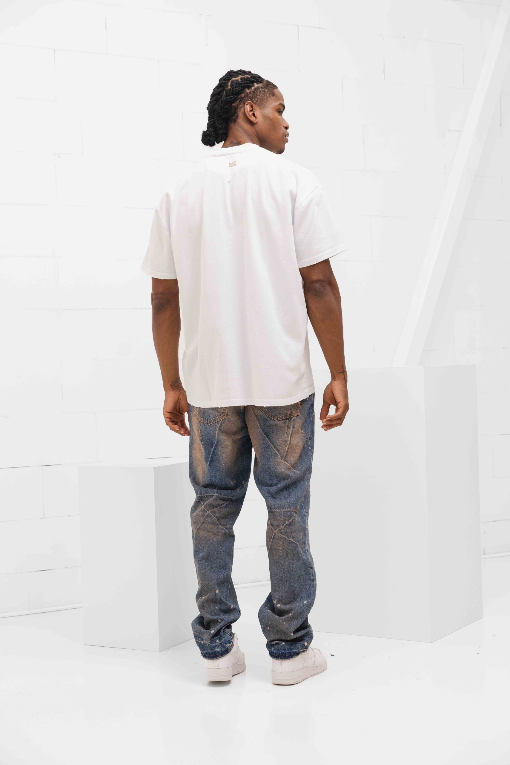 Fearless Blood Straight Jeans Heren Blauw