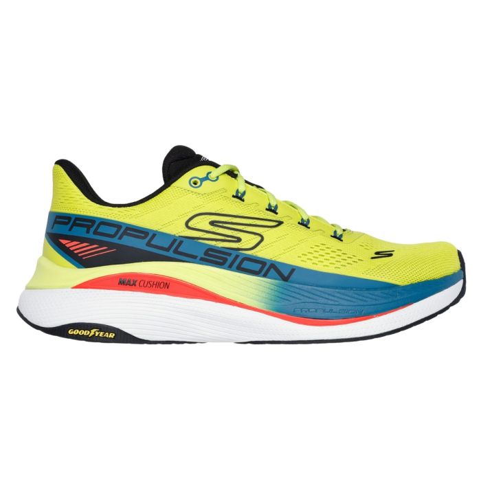 Skechers Herre Løbesko Max Cushioning Propulsion Gul