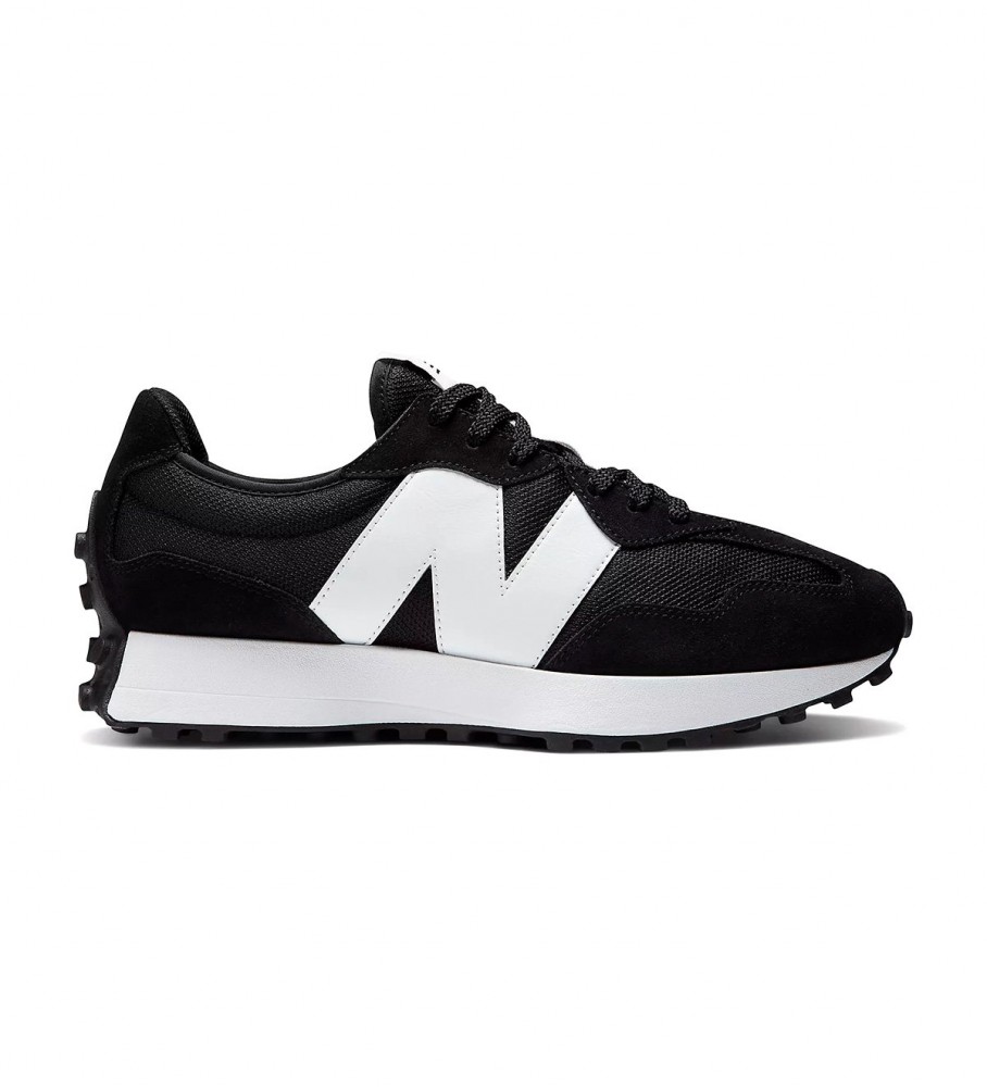 Tênis New Balance 327 de couro preto
