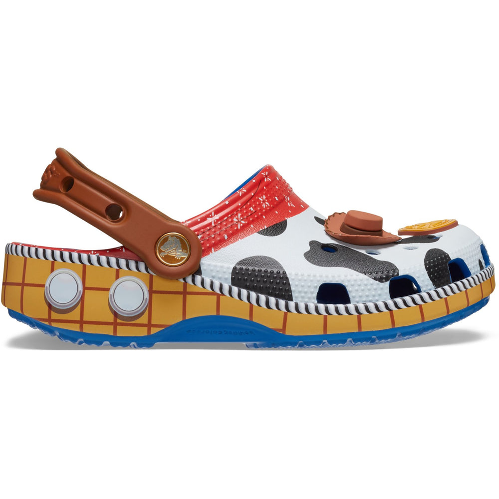 Køb Crocs Toy Story Woody Classic Clog Blue Jean
