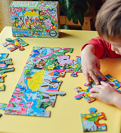 Eeboo Puzzlespiel - 20 Teile - 28x38 cm - Frühling