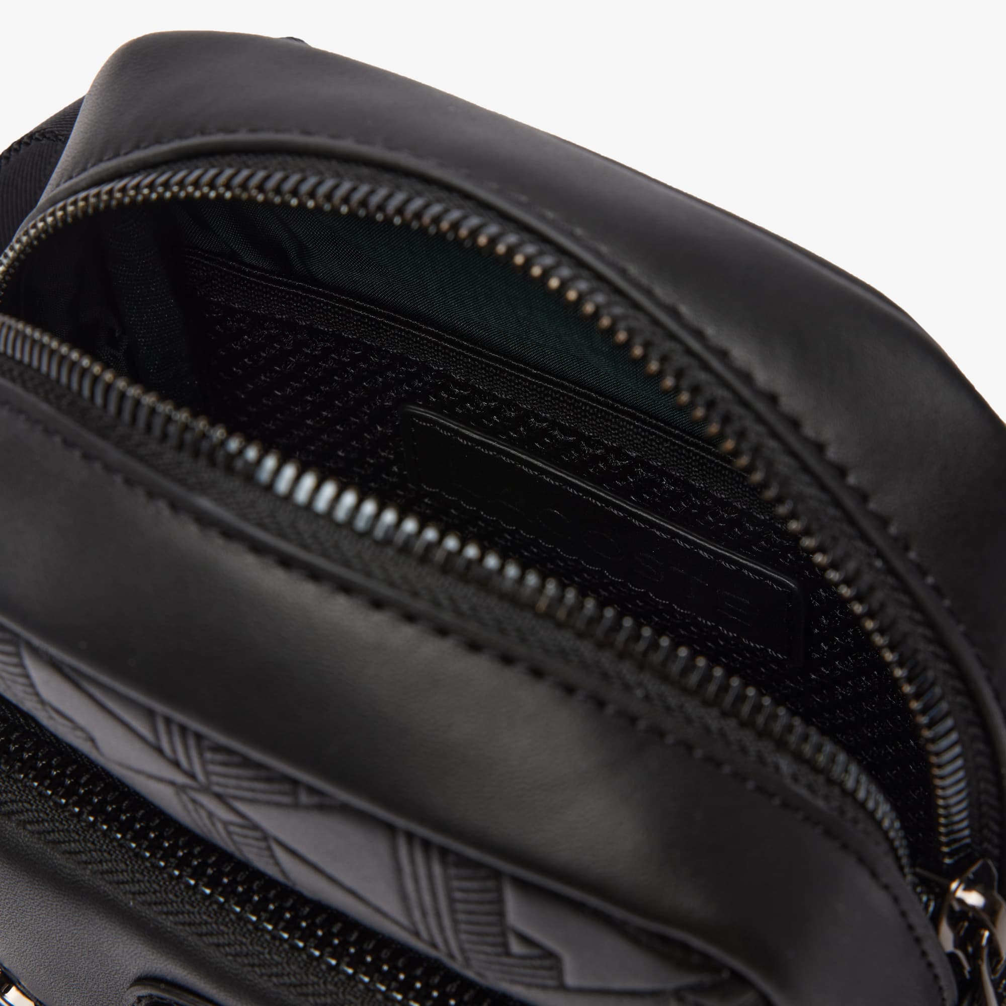 Petite sacoche avec imprimé monogramme Sacoches & Pochettes - Noir - Lacoste - Homme