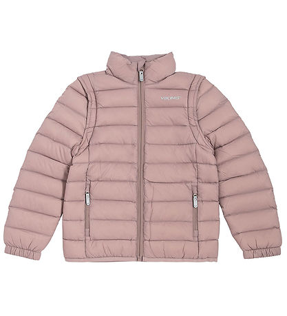 Viking Daunenjacke/Weste - Adlerhorst Light Down - Dusty Pink