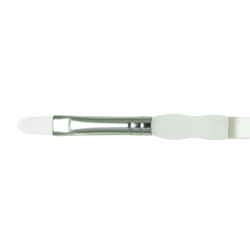 Royal & Langnickel White Nylon SG4020 Synthetikpinsel, Soft Grip, Katzenzunge