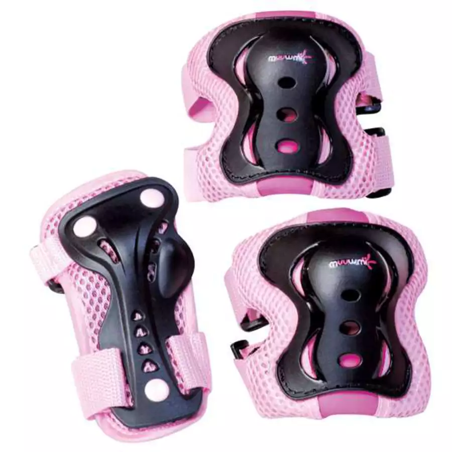 muuwmi Protektoren-Set pink Gr. S