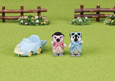 Sylvanian Families Figursett Penguin Babies Ride ‘n Play