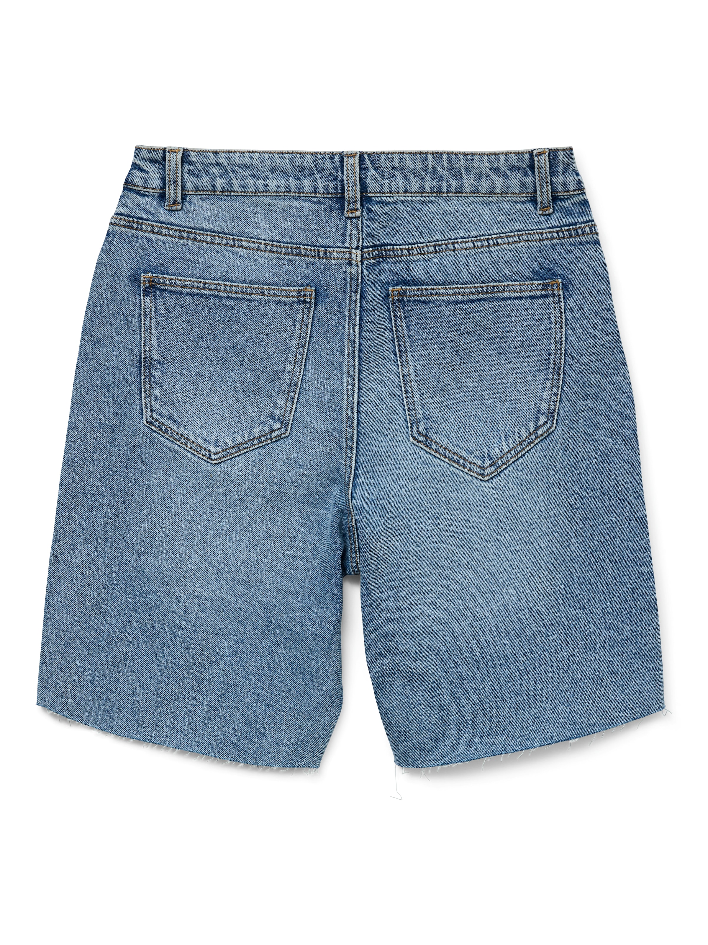Vero Moda Jeansshorts »VMCLEO HR LONG DNM SHORTS MIX NOOS«