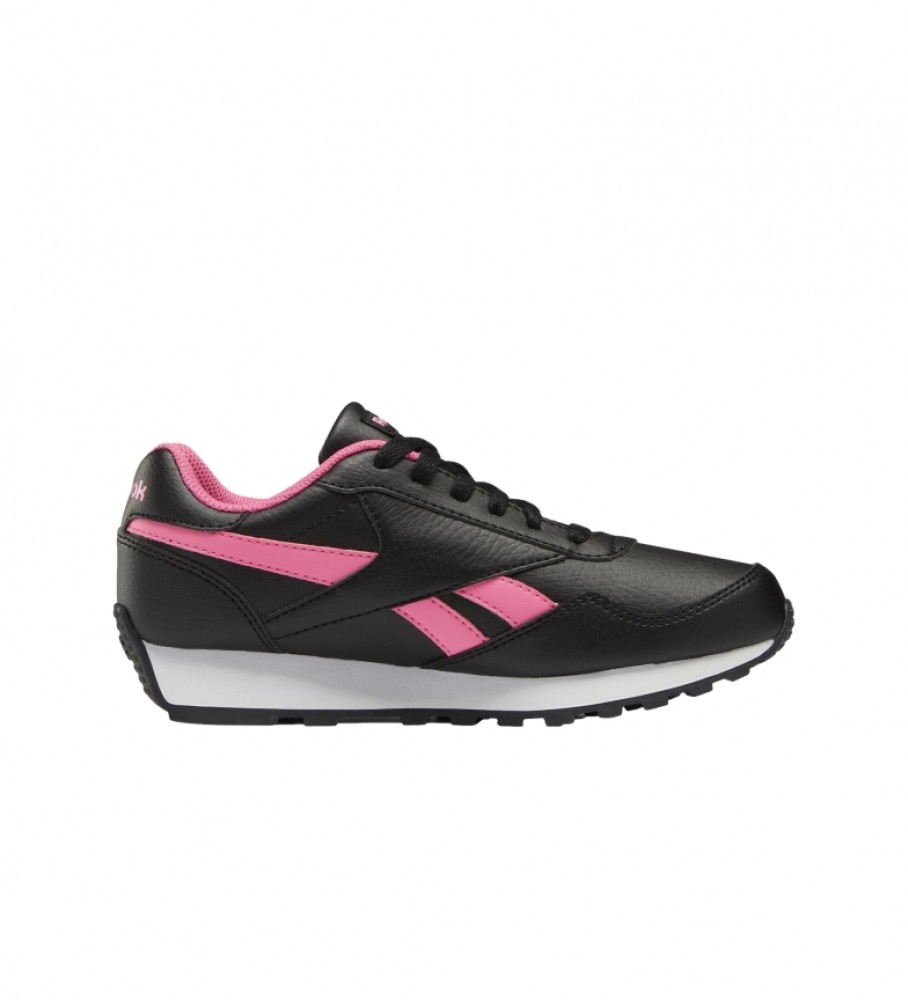 Tênis Reebok Royal Rewind, preto e rosa