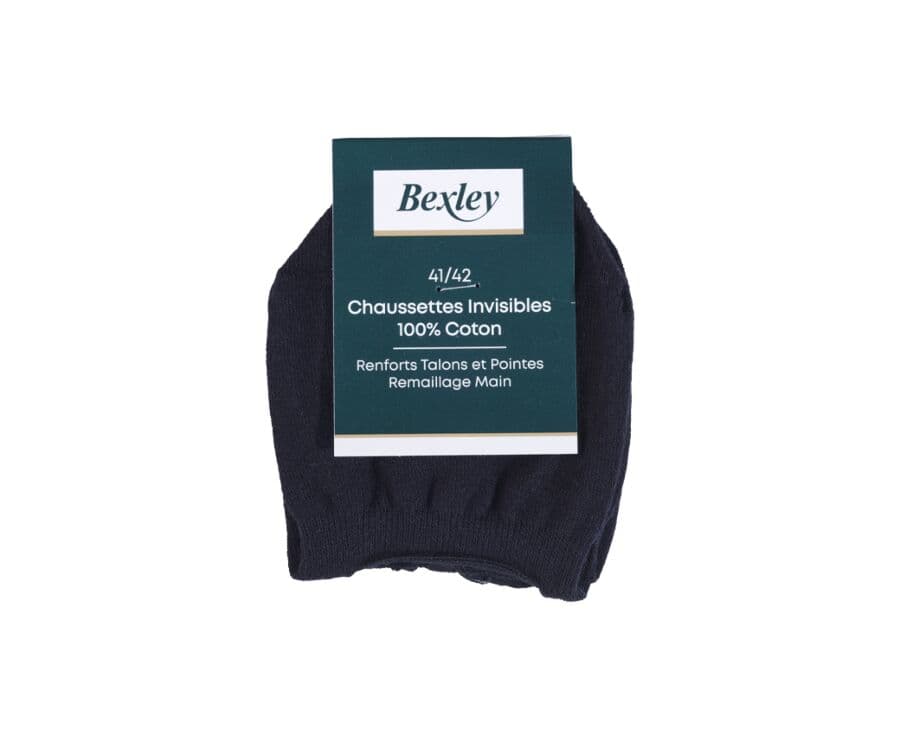 Chaussettes invisibles homme Noir