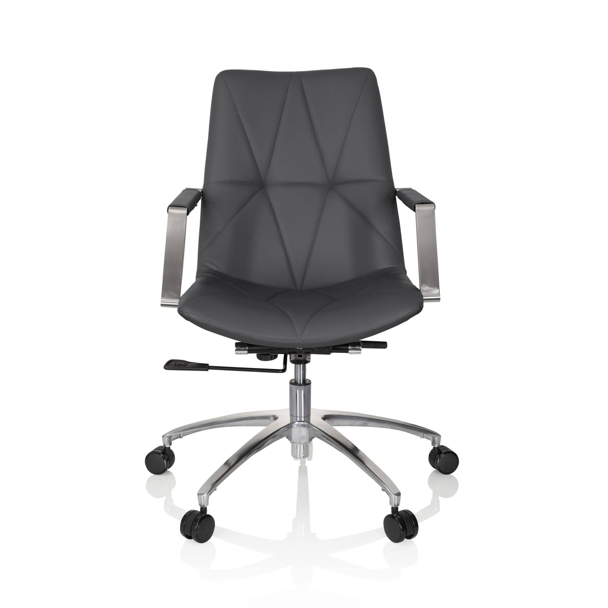 Home Office Bürostuhl SARANTO II Kunstleder mit Armlehnen hjh OFFICE