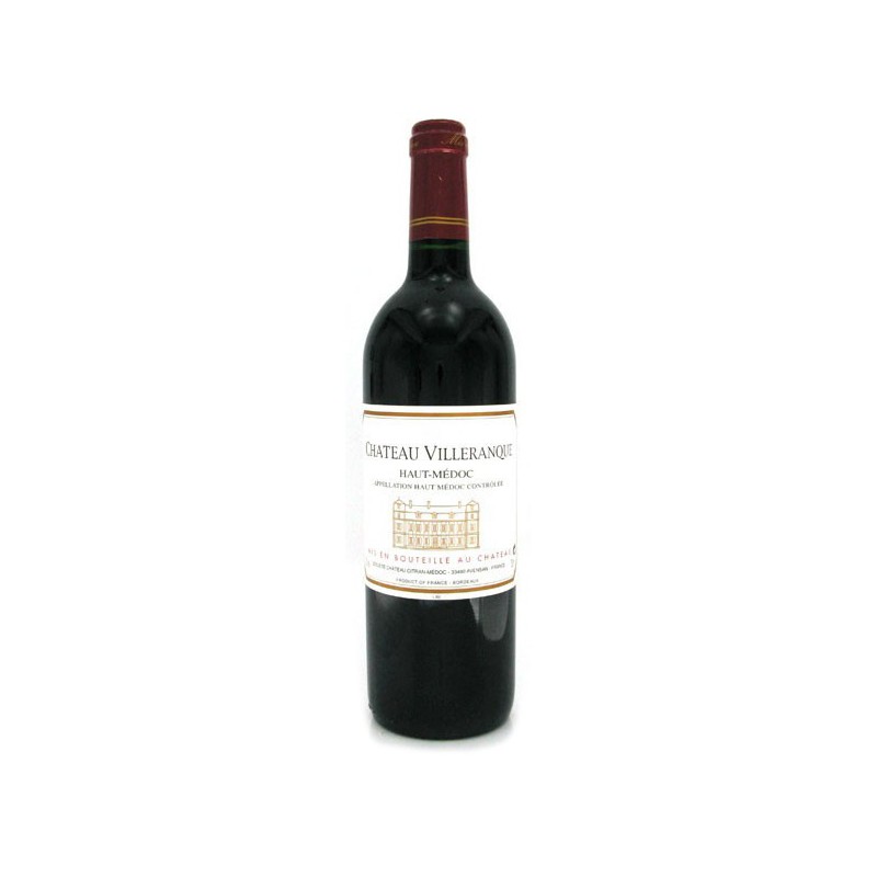 Château VILLERANQUE 1999 - Haut-Médoc - par Carton de 12 bouteilles 75 cl