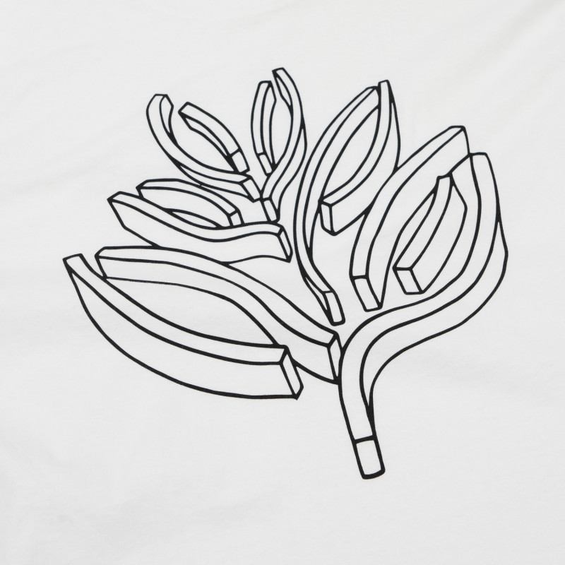 T-SHIRT BRUTALISTA - BLANC