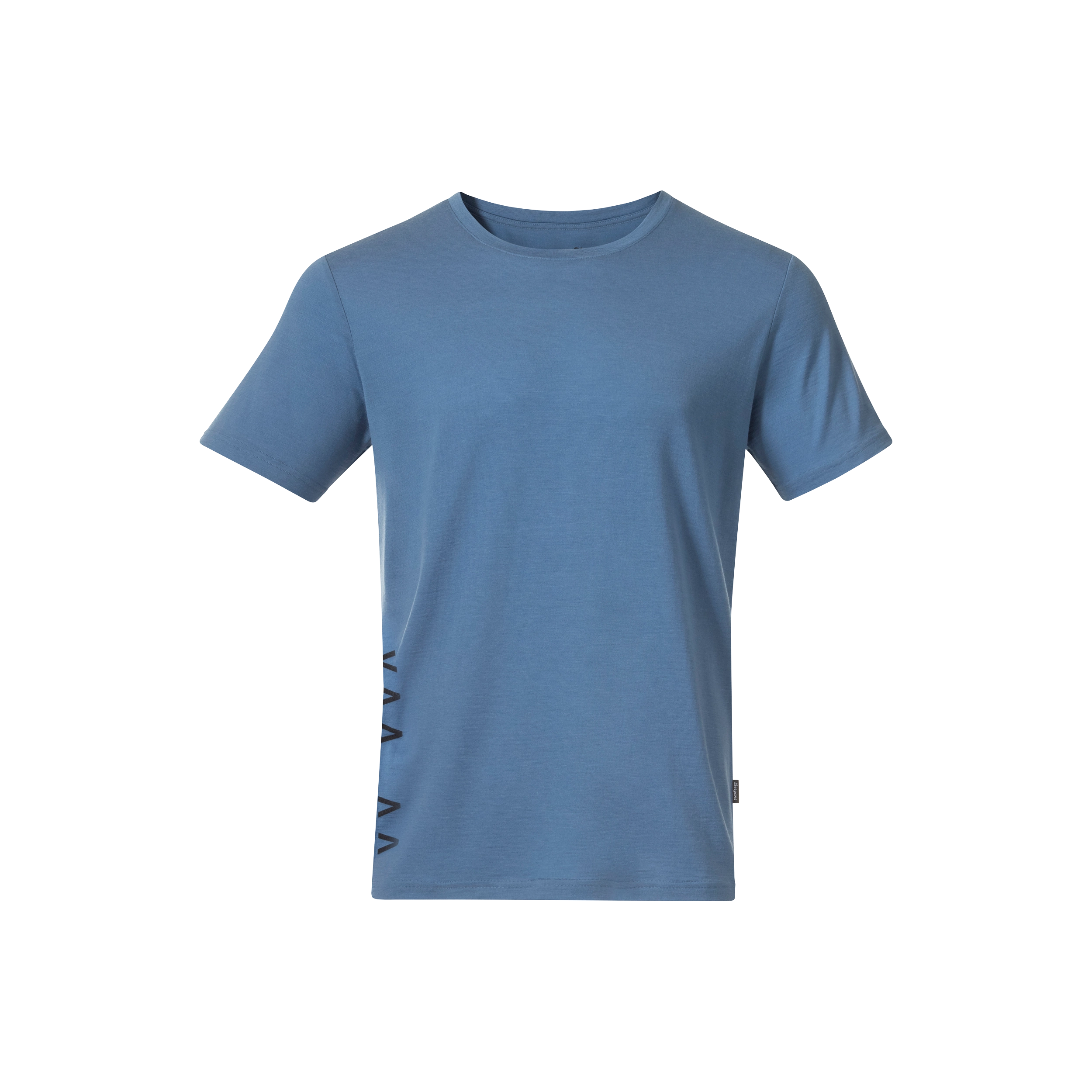 Vaagaa Adventure Merino Tee Men Blue Moon