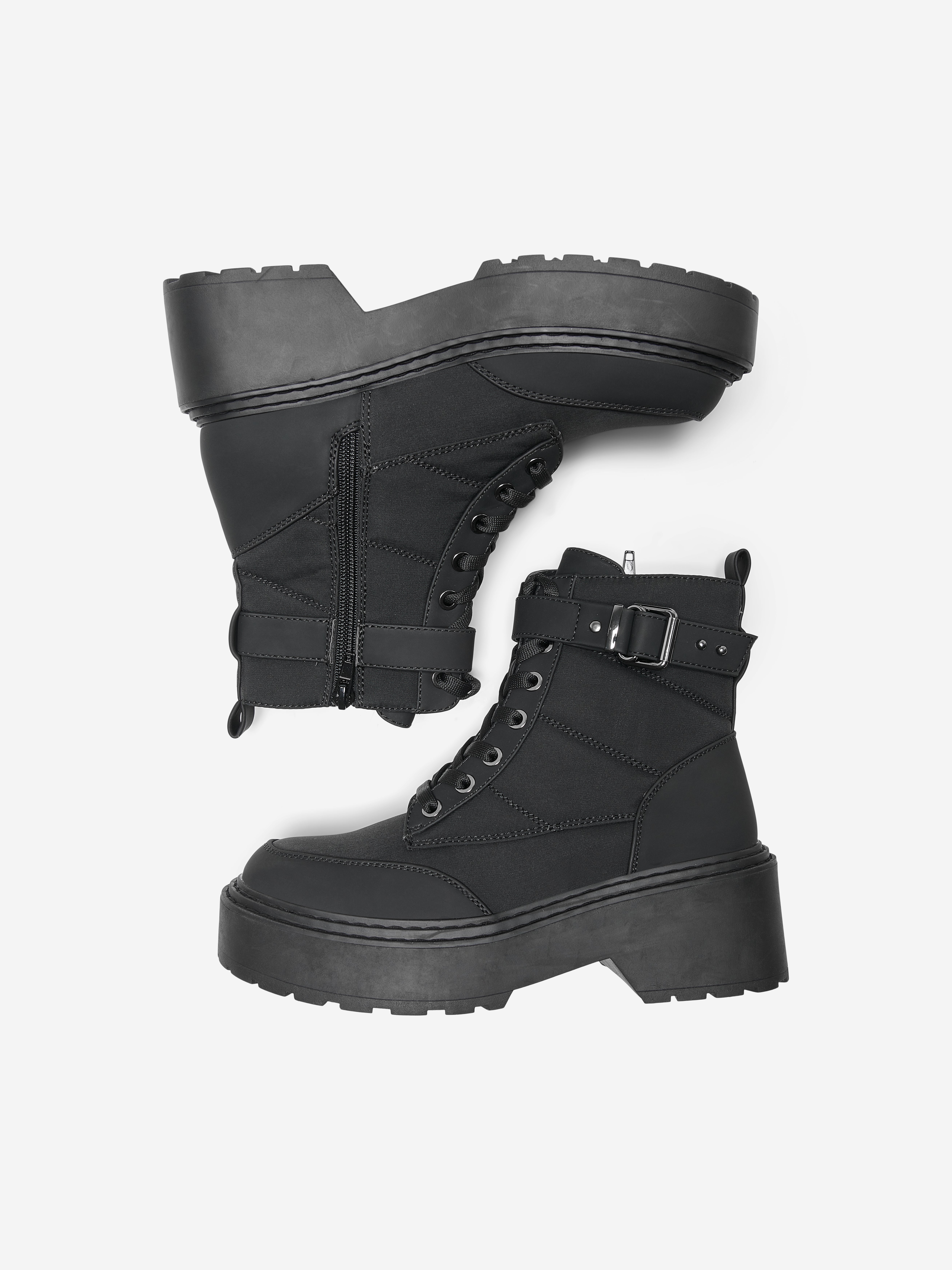 ONLBOSSI-4 Stiefel Black