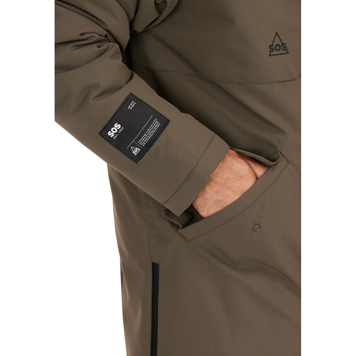 SOS Malbun Insulated Parka Vinterjakke Herre