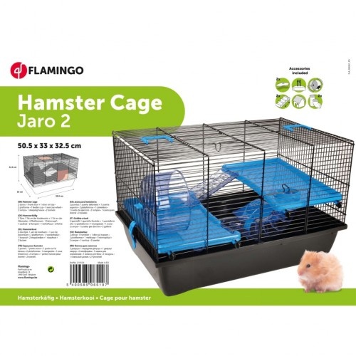 Casa de hamster multicolorida