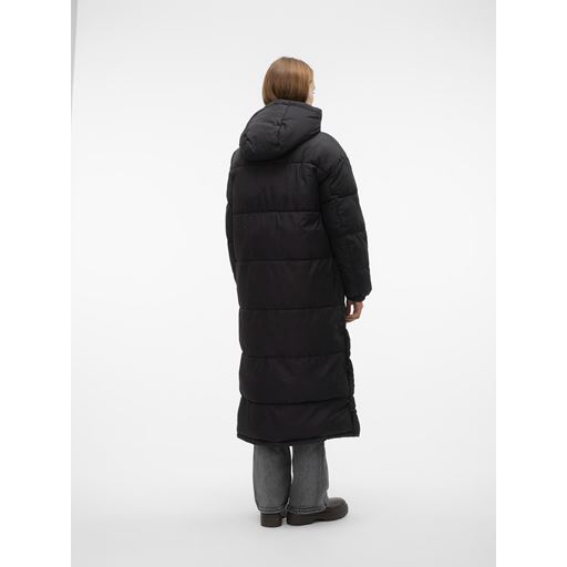 Vero Moda Lea Lang Frakke, Black, S
