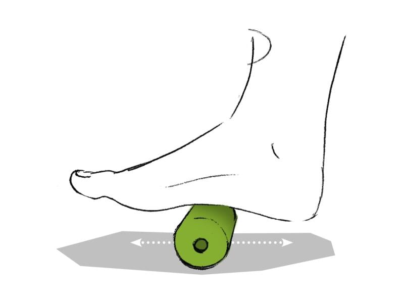 BLACKROLL Faszientraining Mini Grün Mini-Faszienrolle zur Regeneration und Selbstmassage