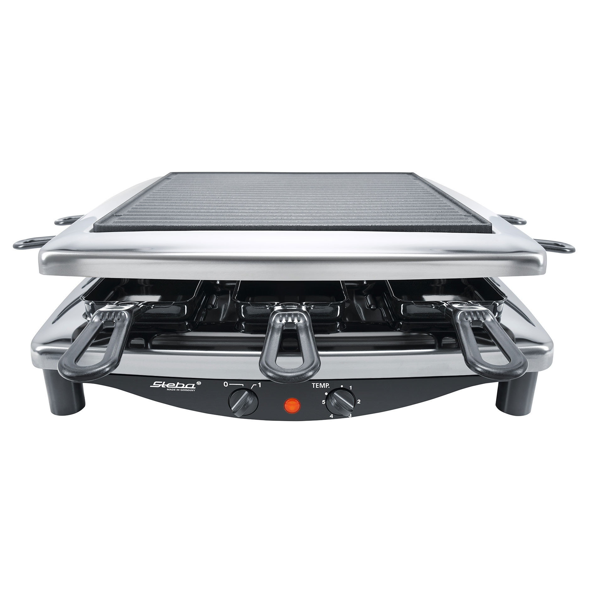 STEBA Raclette RC 3 PLUS - Chrom - 1450 Watt