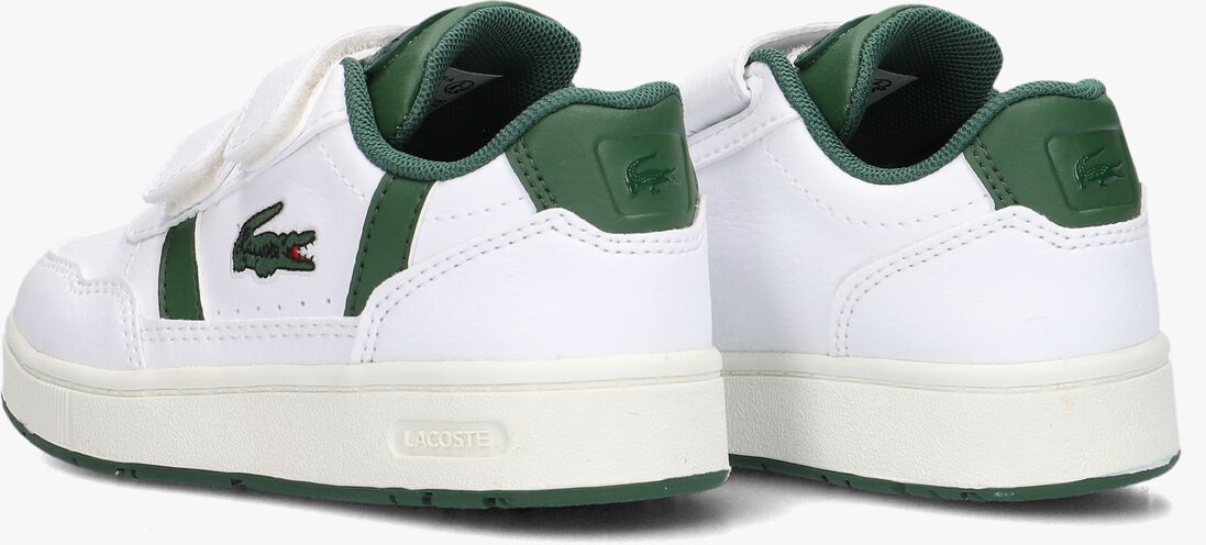 LACOSTE witte lacoste lage sneakers t-clip j
