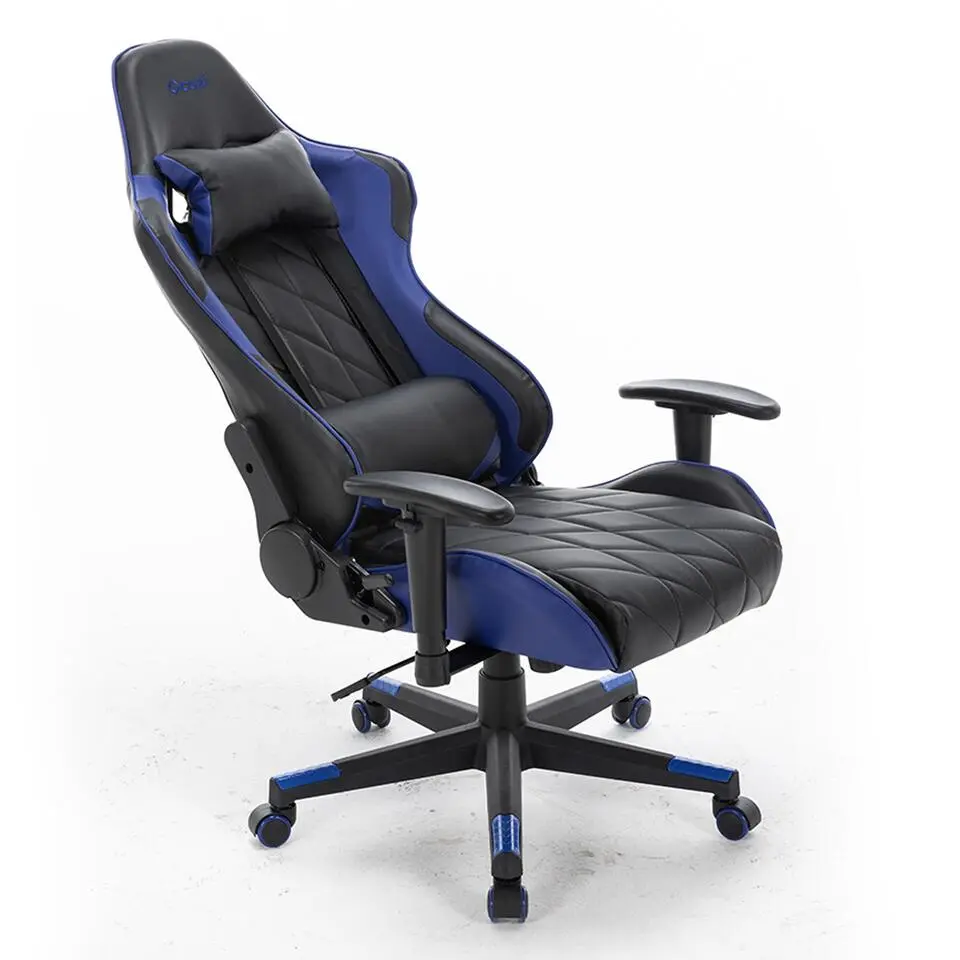 Ocazi Nevada Gaming stoel - Bureaustoel - Zwart/Blauw