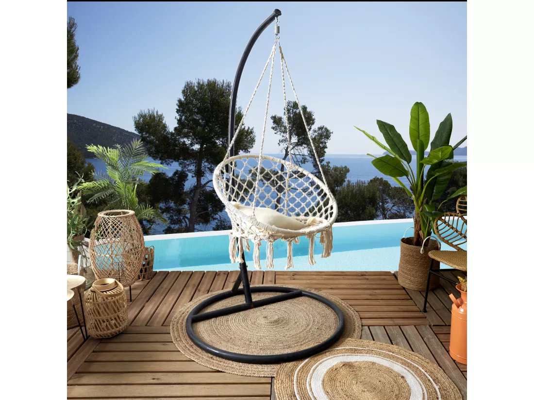 Balancelle Macrame Terre Inconnue 120x80cm