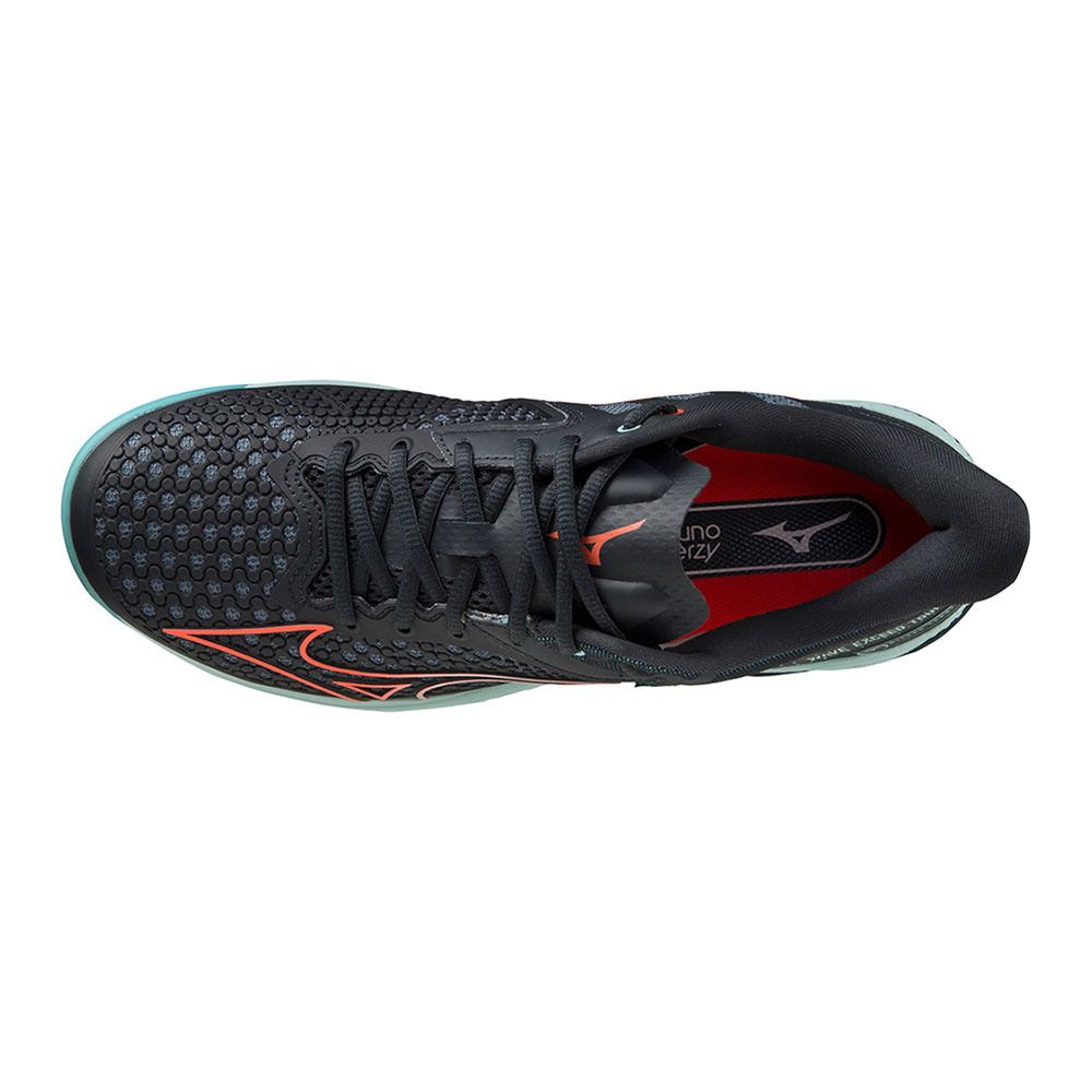 Mizuno WAVE EXCEED TOUR - Chaussures tennis Homme collegiate blue/soleil/turquoise