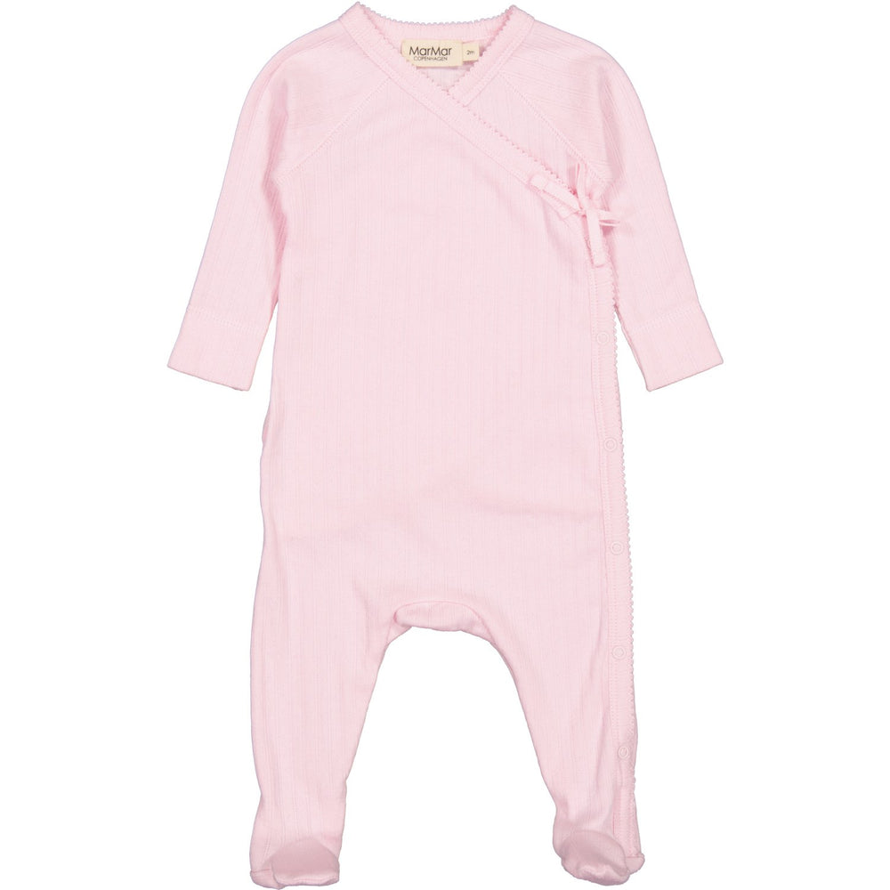 Køb MarMar New Born Modal Pointelle Cotton Candy Rubetta Romper