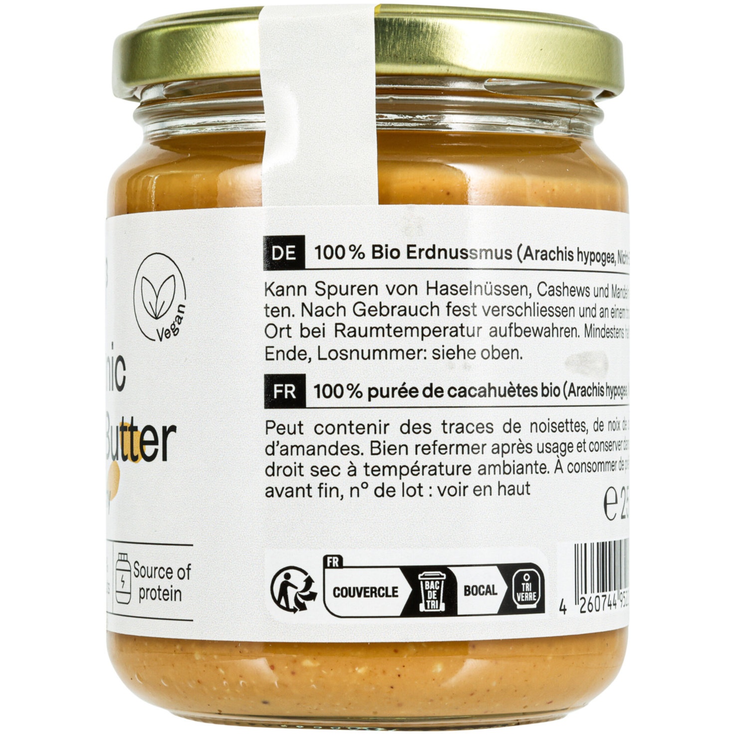 nu3 Bio Peanut Butter crunchy