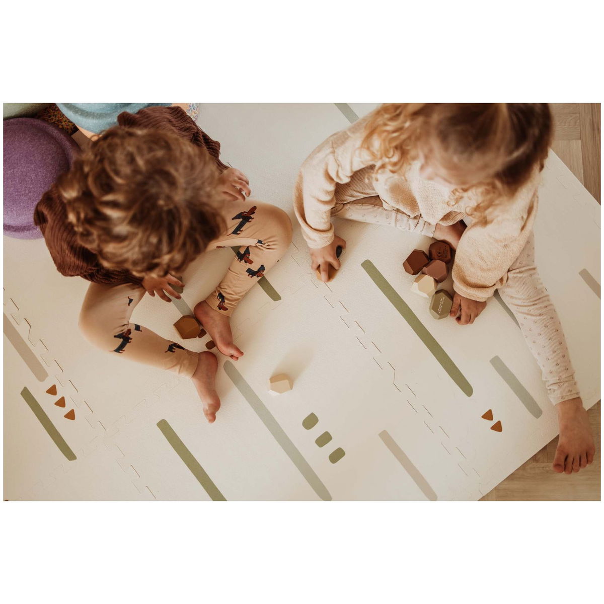 Play and GoPlay and Go   EEVAA Puzzlematte 120x180cm Farm