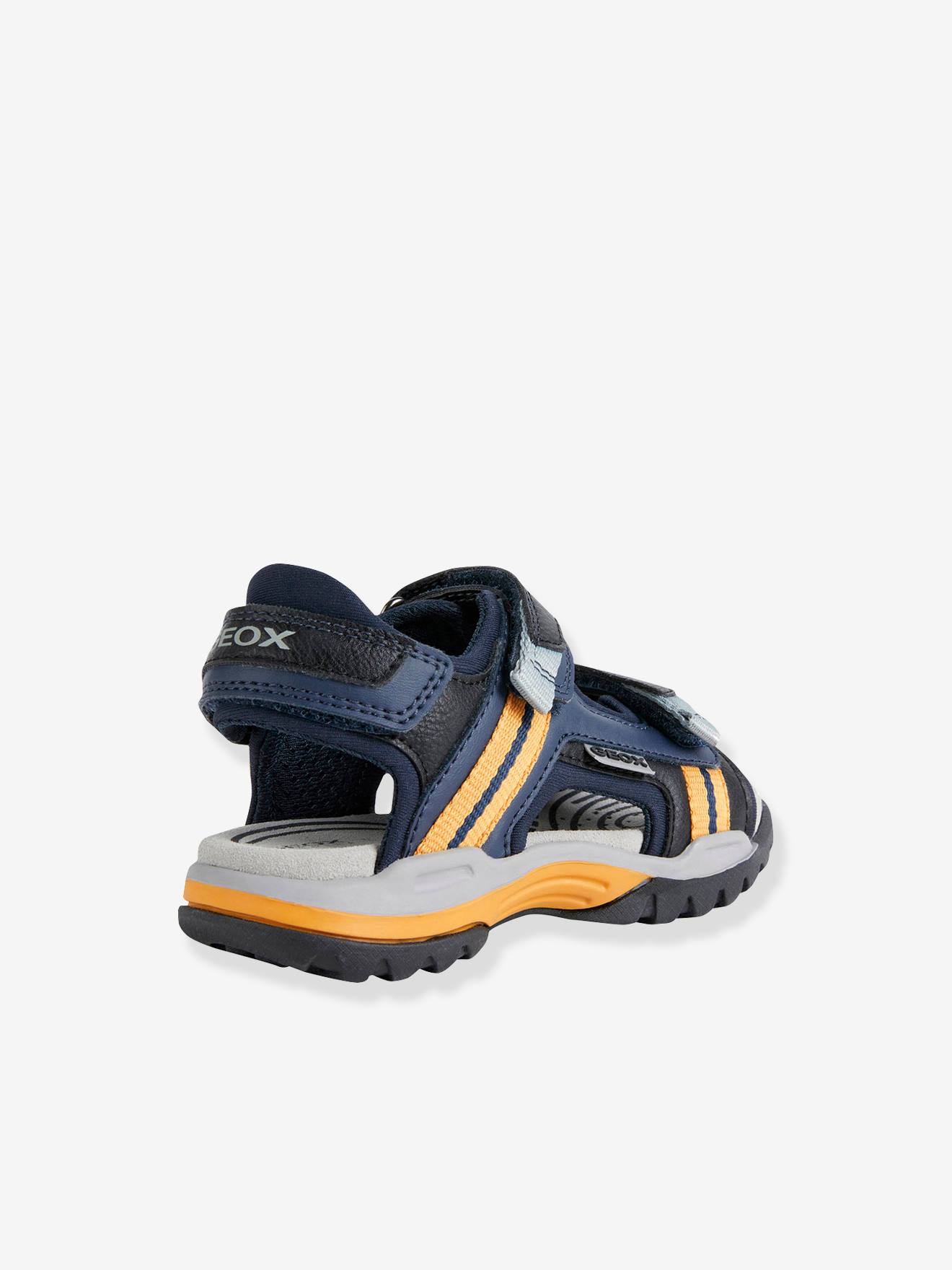 Sandálias J. Borealis BA GEOX® lisas azul-escuras