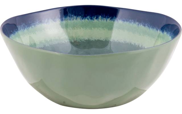 Bo-Camp Halo Geschirrset 12 teilig blau / grün