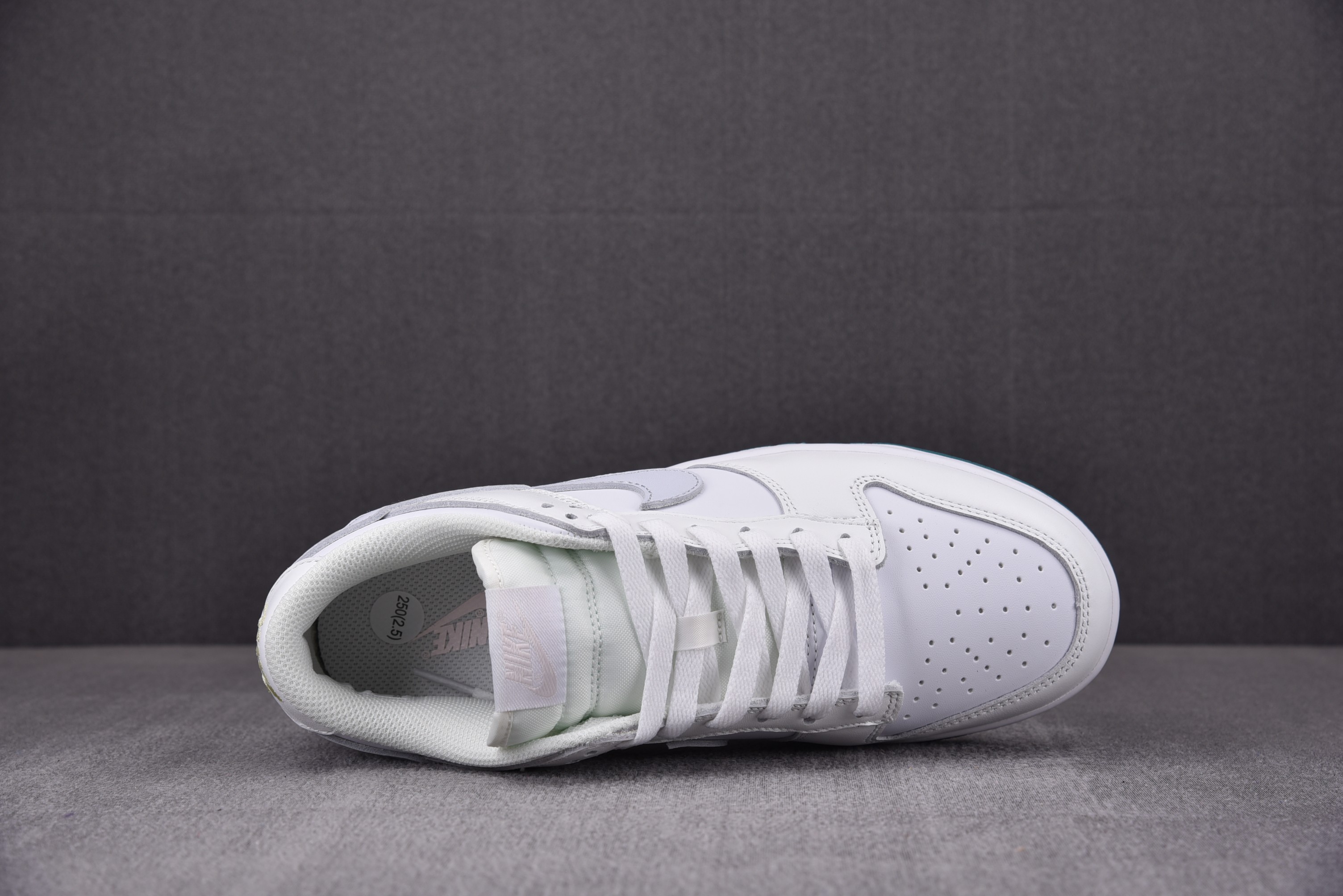 Nike Dunk Low White Green Grey