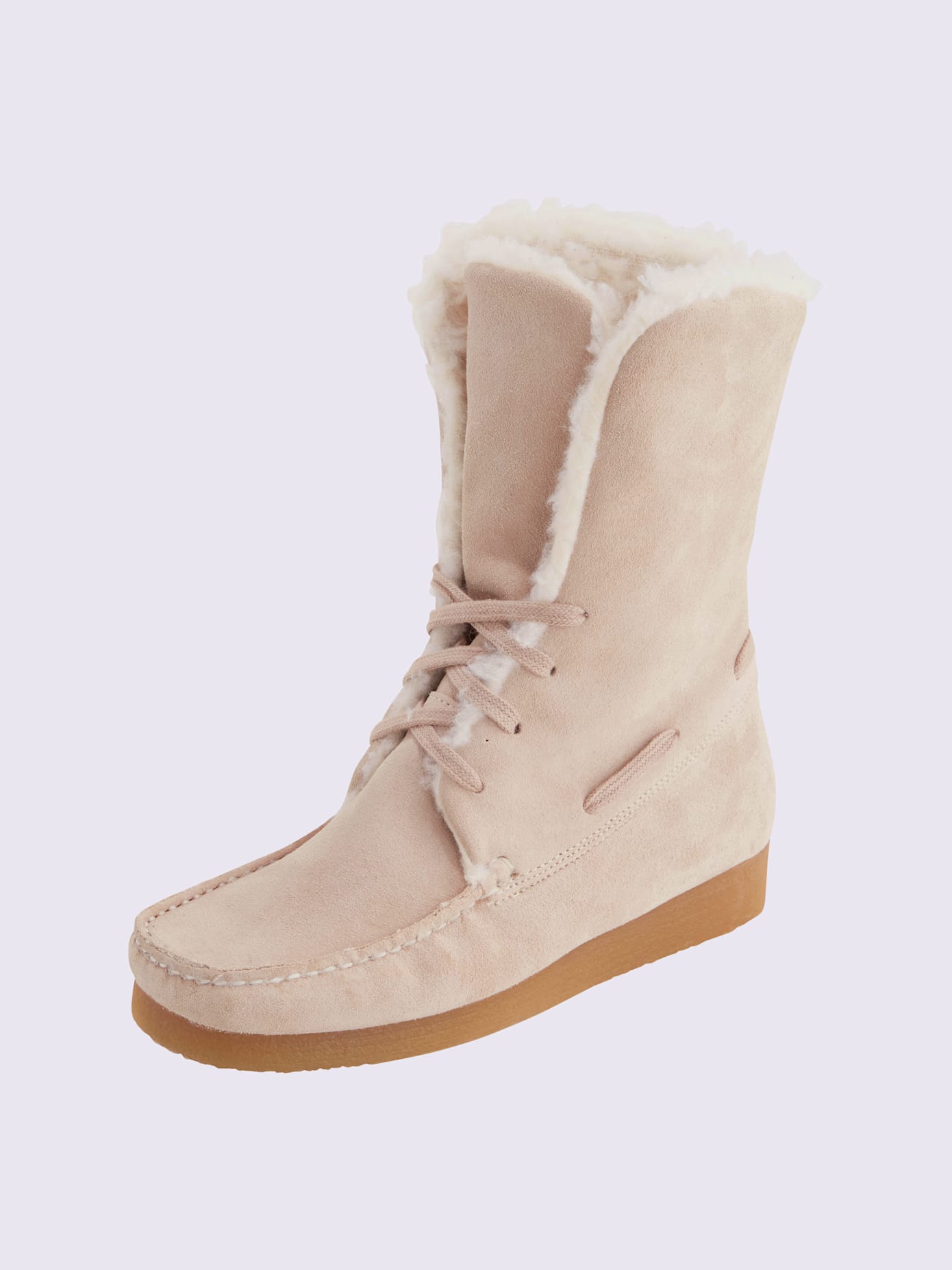 Bottines cuir velours vachette doux