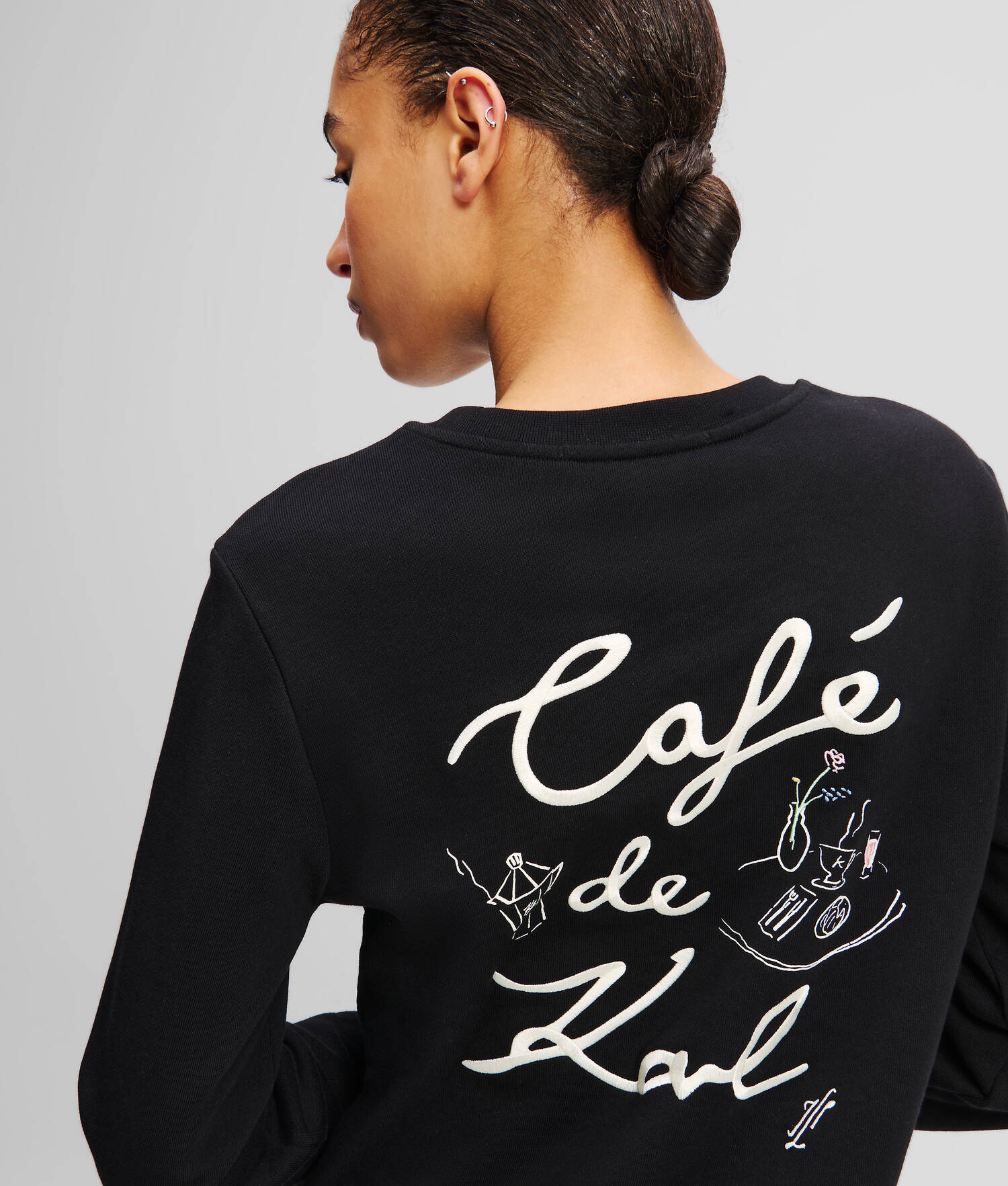 SWEAT-SHIRT KL X JORGE PARRA - Noir