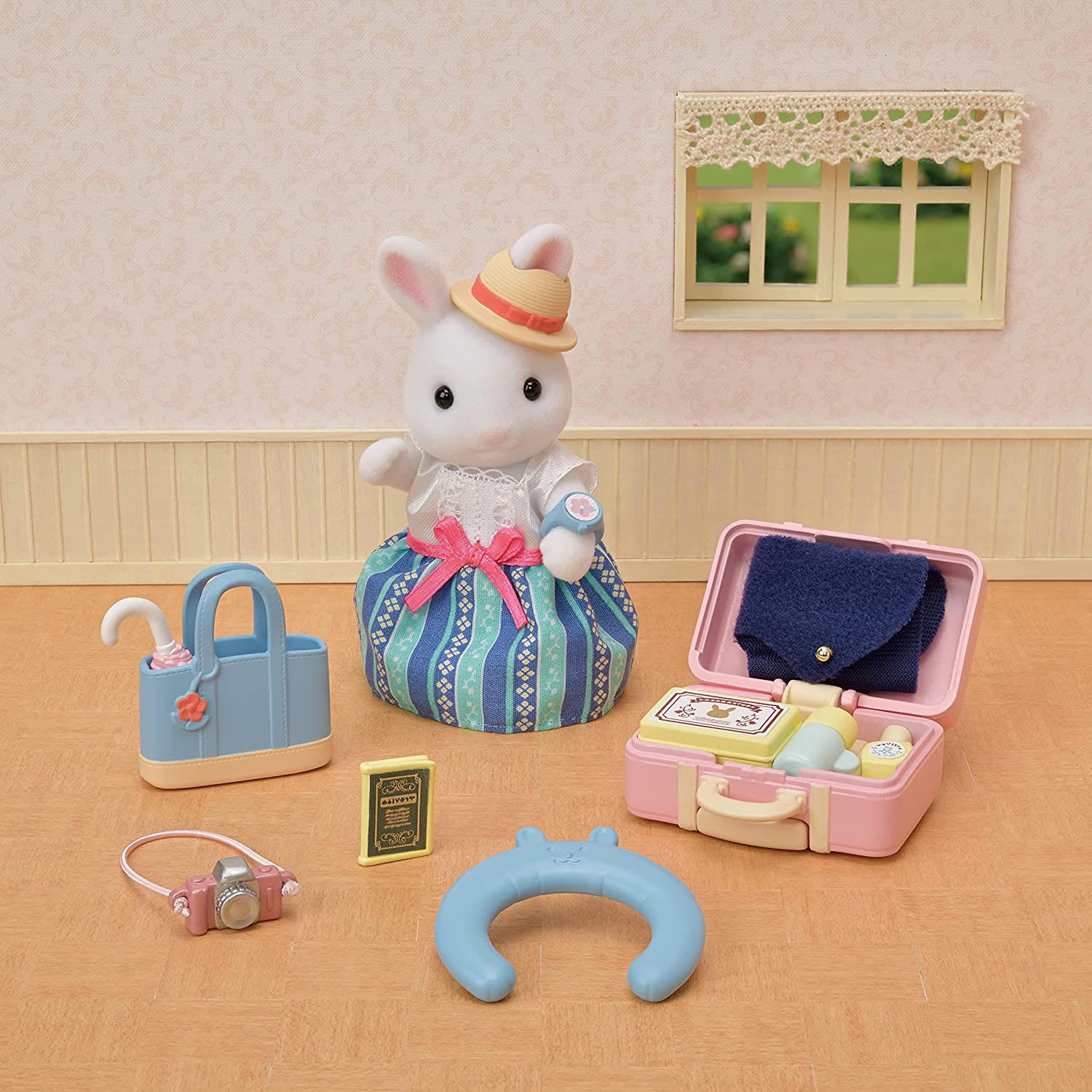 Sylvanian Families 5641 Weekend Reisset - Konijn Sneeuwwit