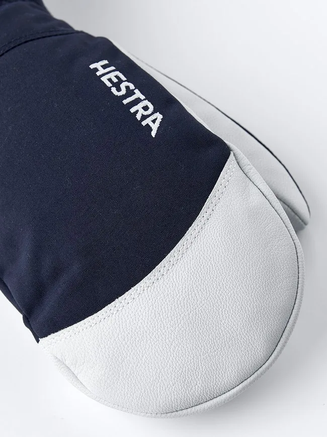 Hestra Army Leather Heli Ski Mitt Marine