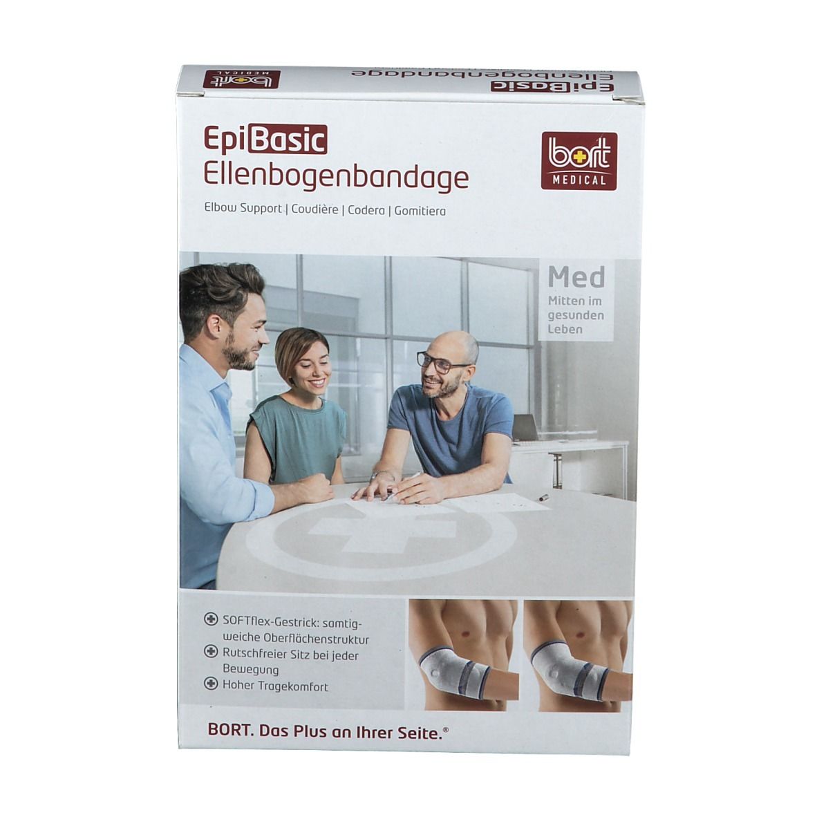 BORT Epi Basic Gr. XL silber