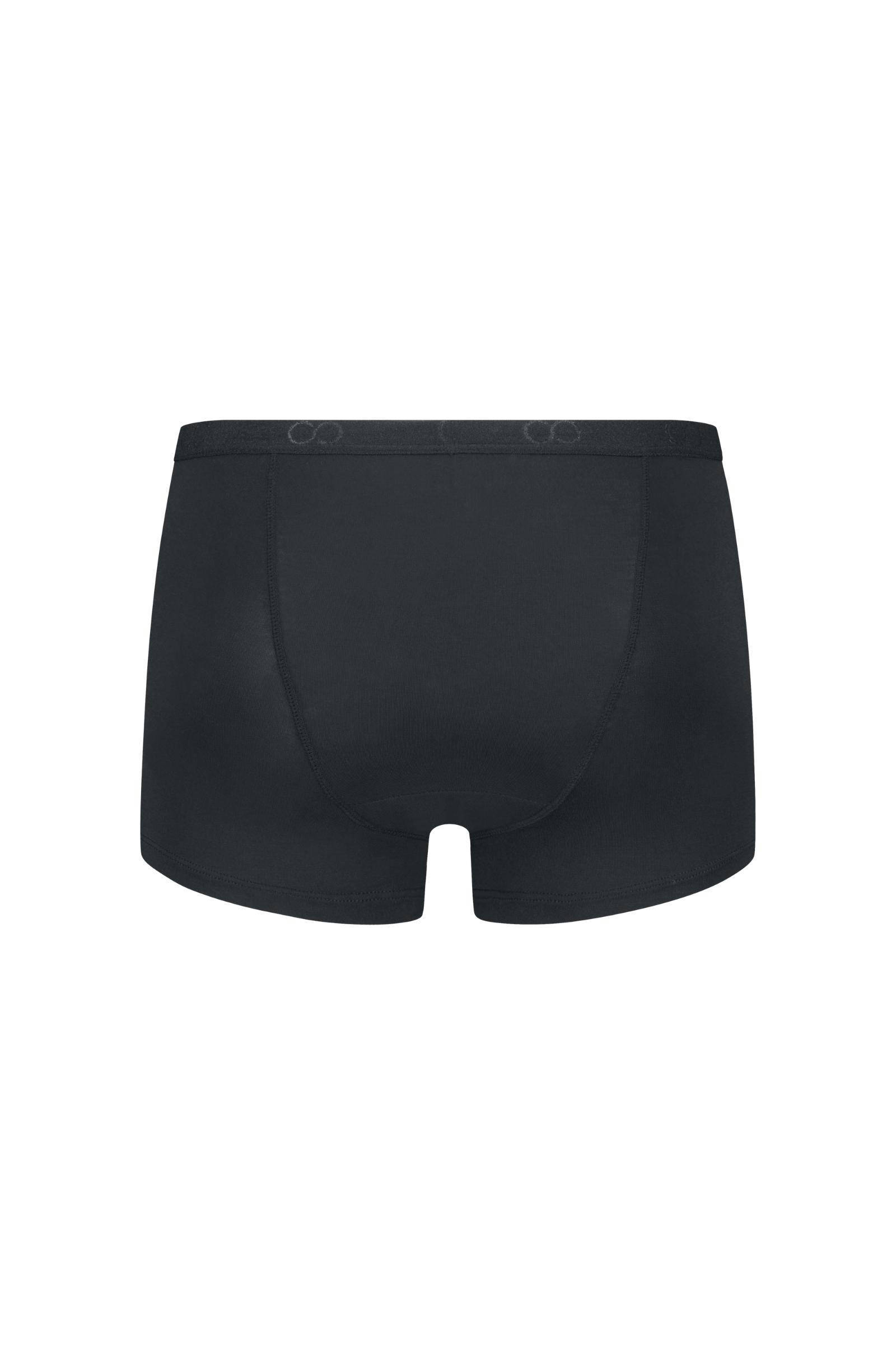 Moodies Undies boyshort menstruatieslip Medium/Heavy zwart